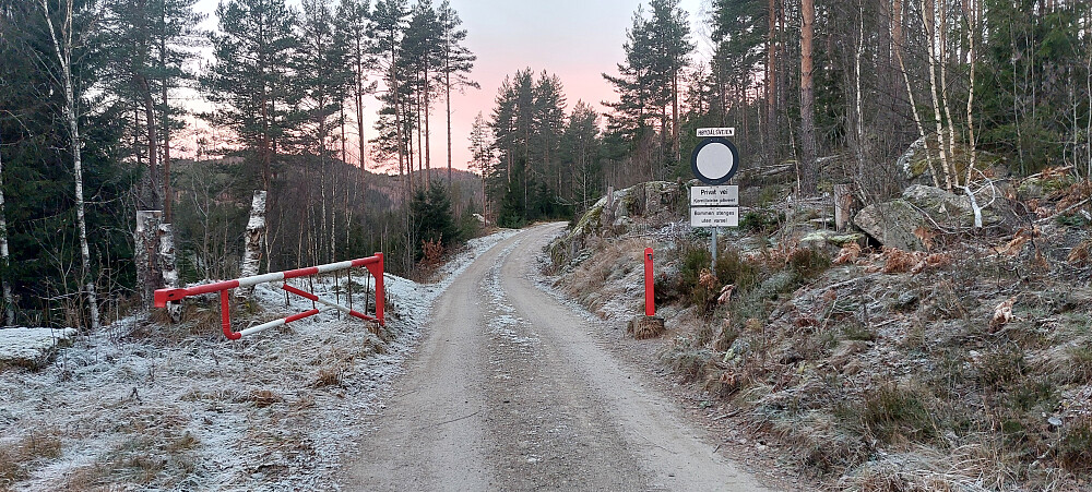 Høydalsvegen bom