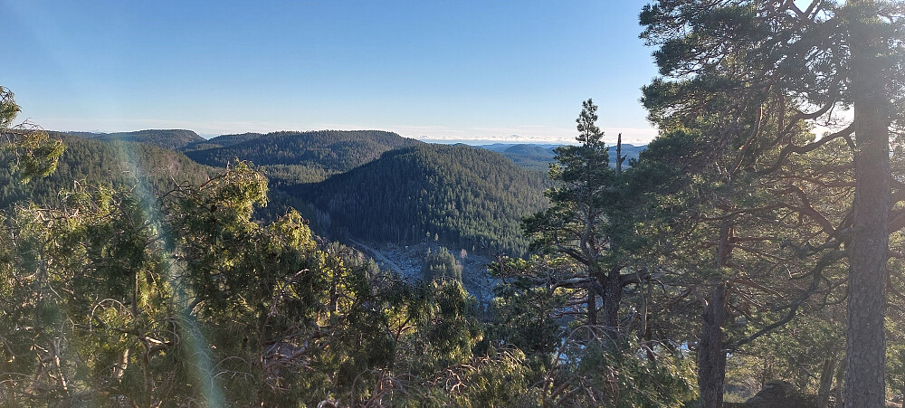 Utsikt mot Grasdalsfjellet