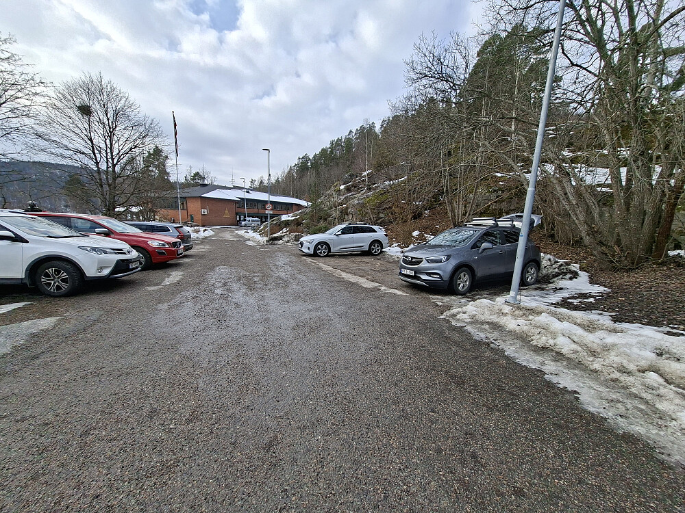 Parkering ved skolen