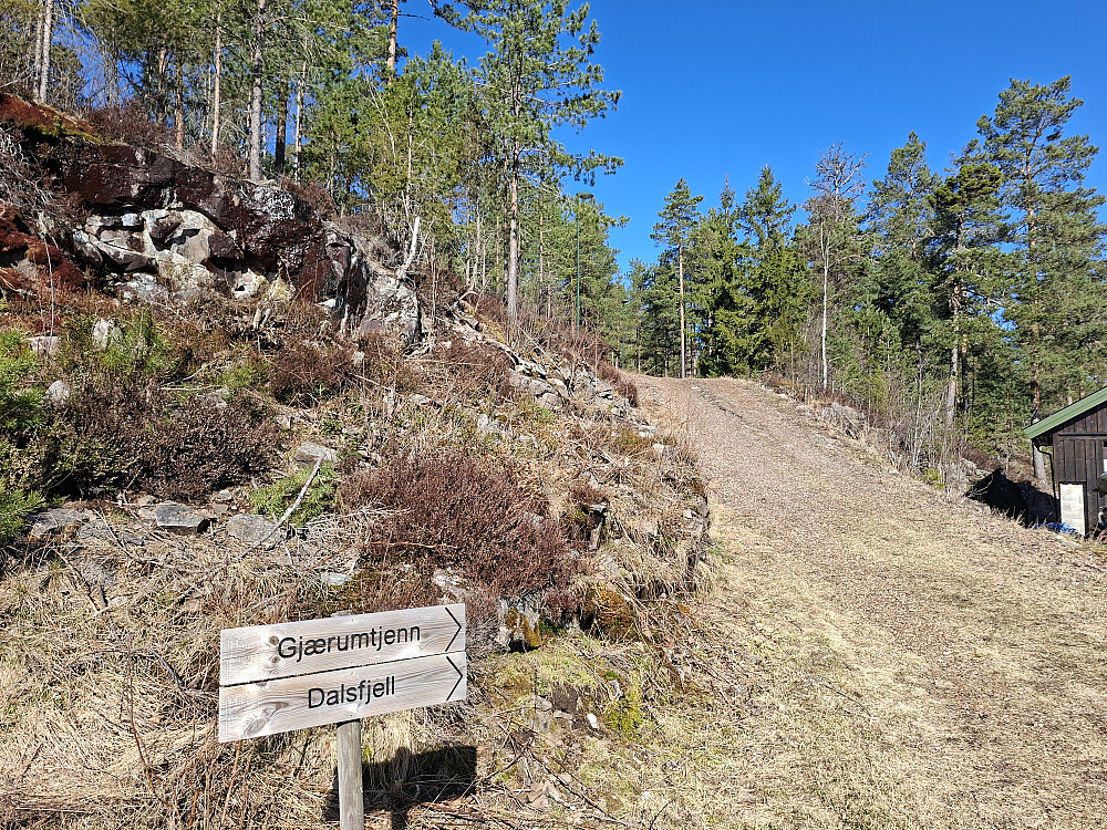 Her følges lysløypa