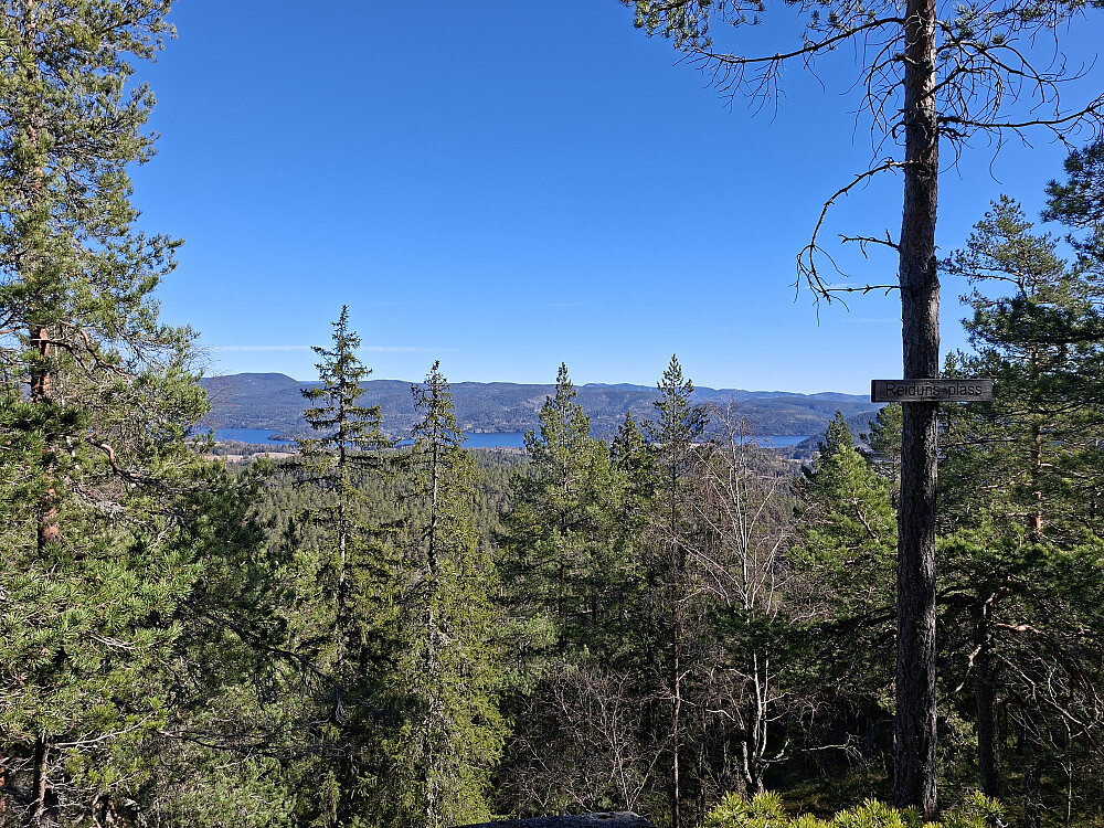Utsikt fra Reiduns plass