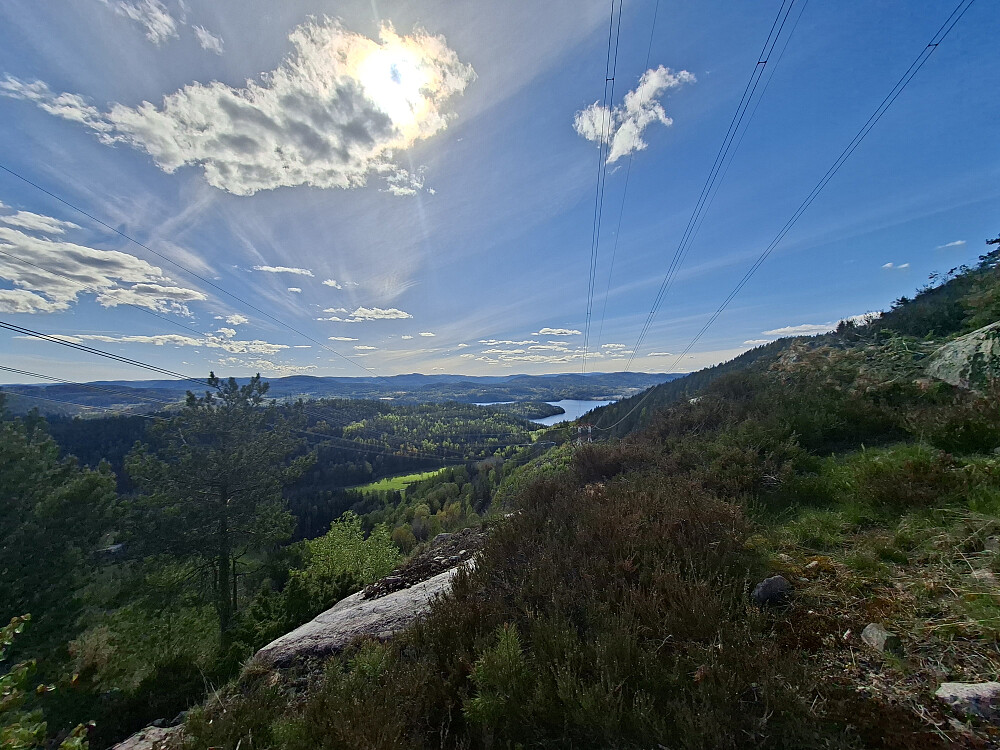  Utsikt på vei opp Dalskufjell