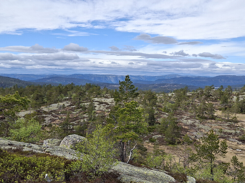 Utsyn fra Heitfjell
