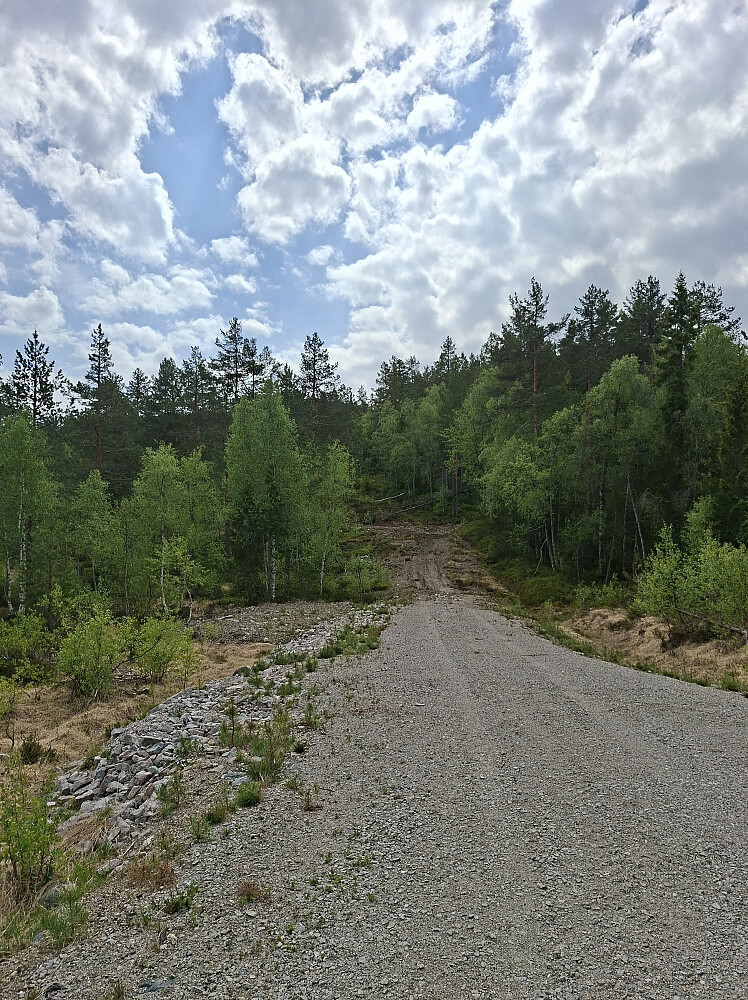 Traktorslepe går inn til venstre