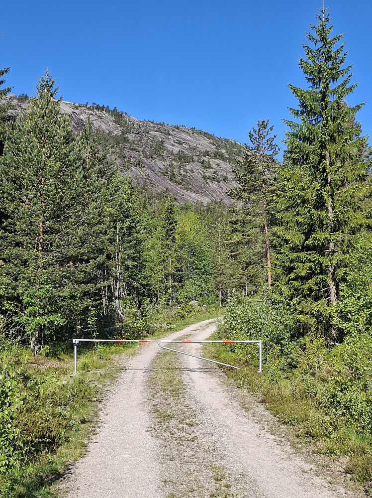 Først grusvei