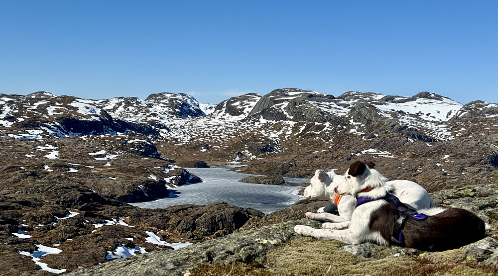 Utsikt frå Markahengenipa 