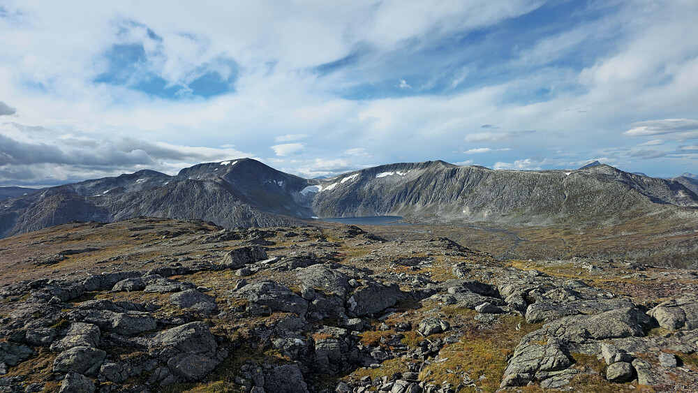 Storlifjellet sett fra samme sted.