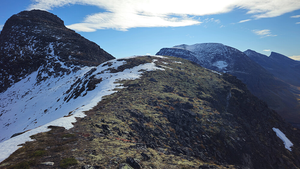 Ferdig med det bratteste og sleipeste partiet. Lettgått stykke.