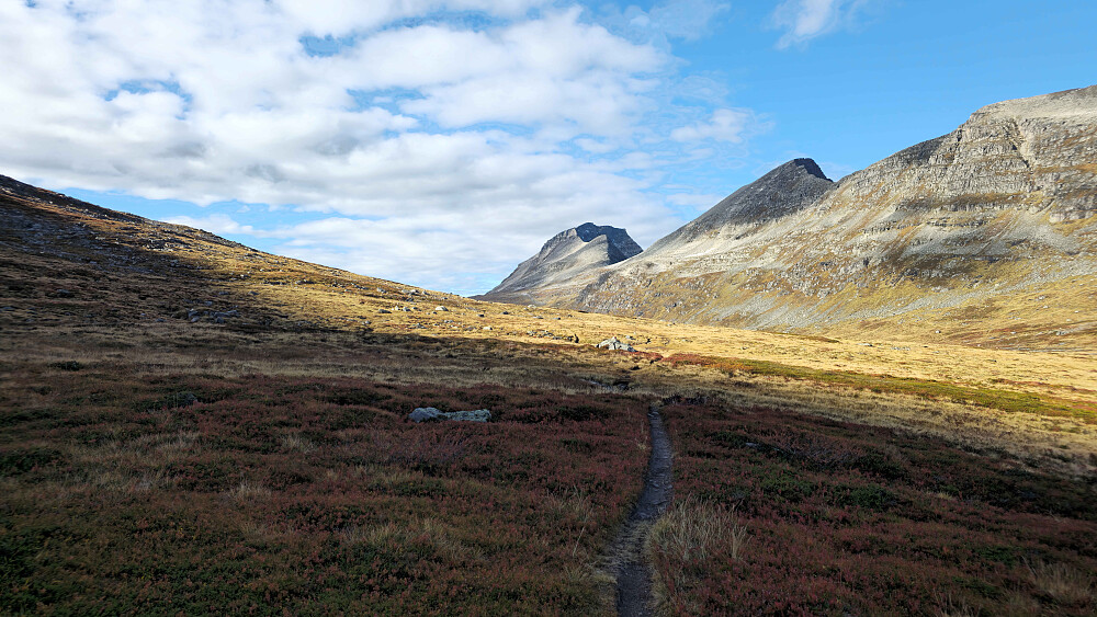 Flotte farger i fjellet.
