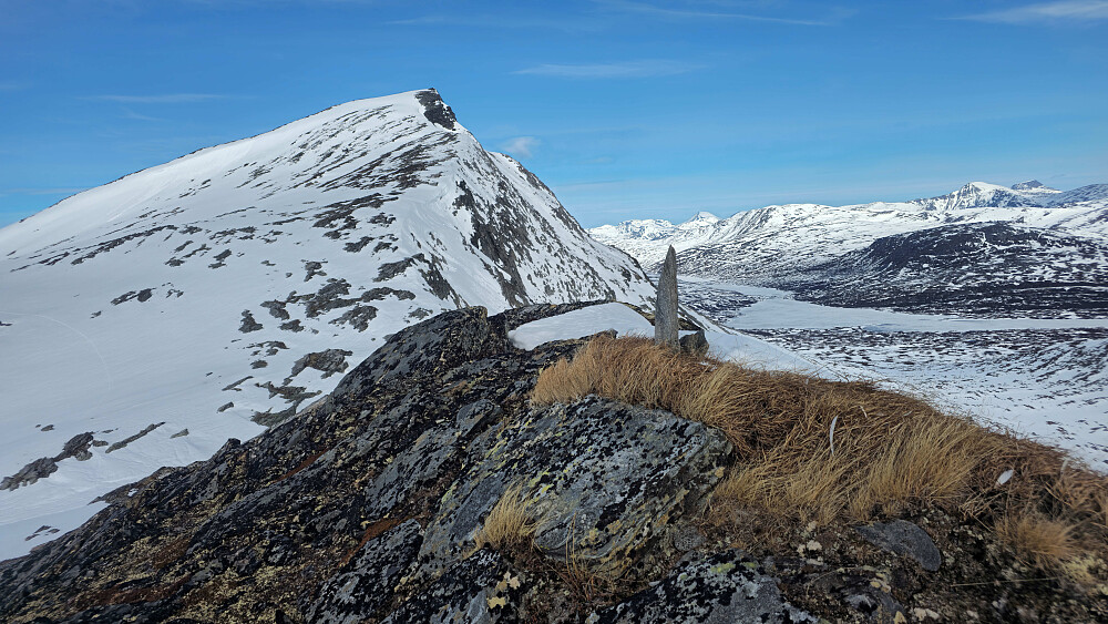 Ottdalskammen sett fra sørtoppen.