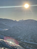 Utsikten mot Snota. Verdt turen alene