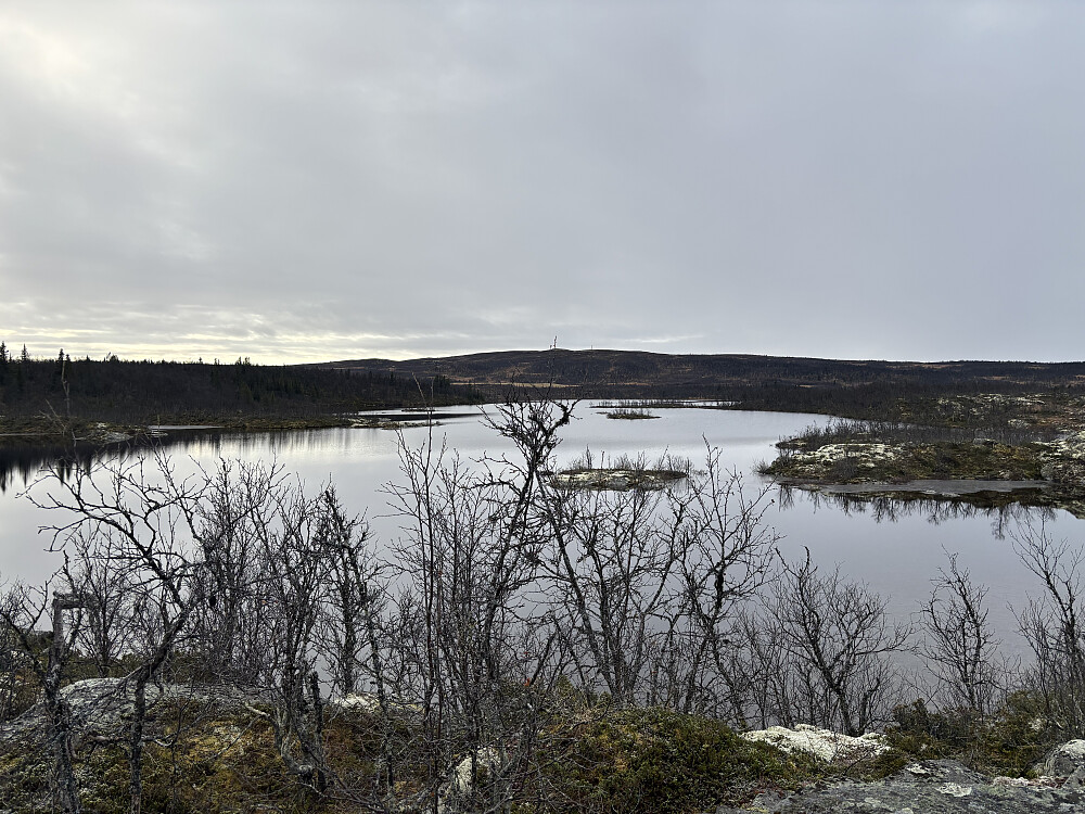 Nedre Ongsjøen ved Dambua