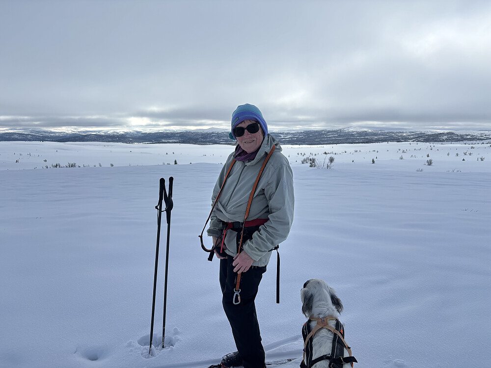 Anne Grete og Trym på Storhaugen