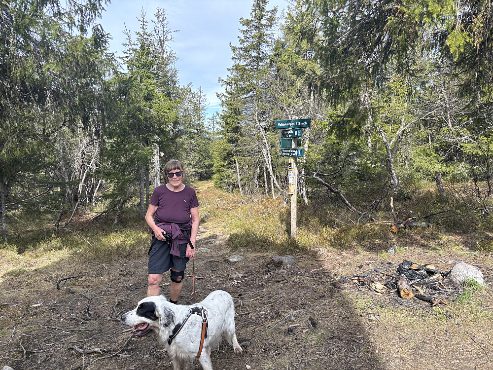 Anne Grete og Trym på Fjellsjøkampen