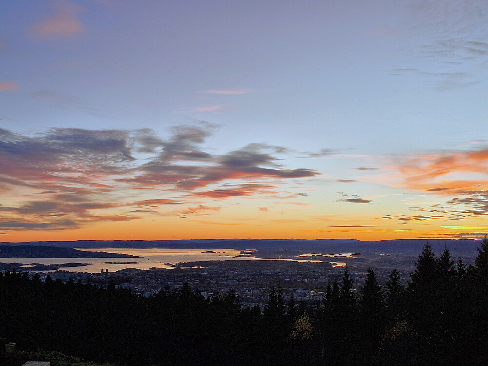 Utsikt fra Grefsenkollen