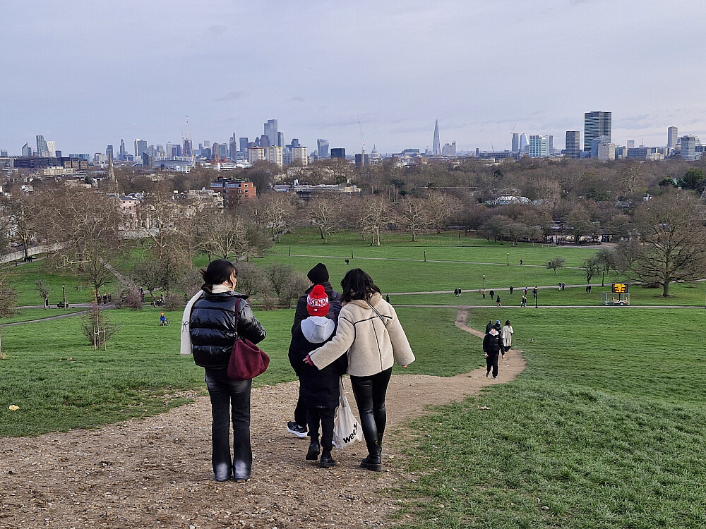 Utsikt fra Primrose Hill