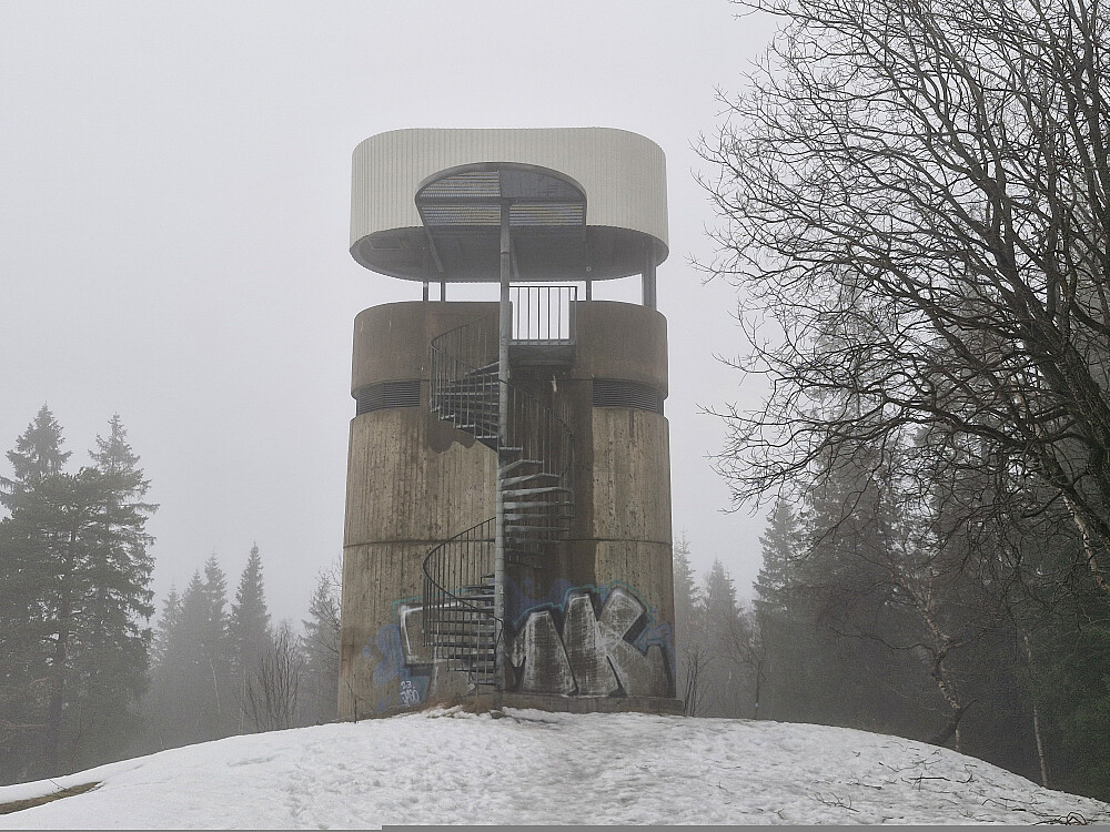 Utsiktstårnet på Røverkollen