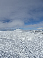 Hovedtoppen sett fra fortoppen