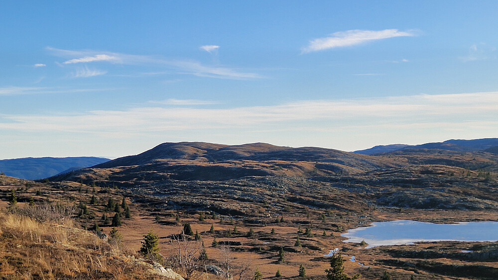 Steinknatten, som eg fyrst tenkte var Smørlifjellet,