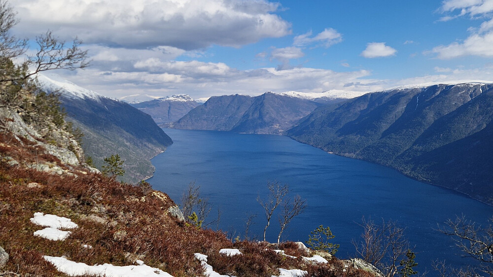 Mot Kinsedalen, Urnes og Molden.