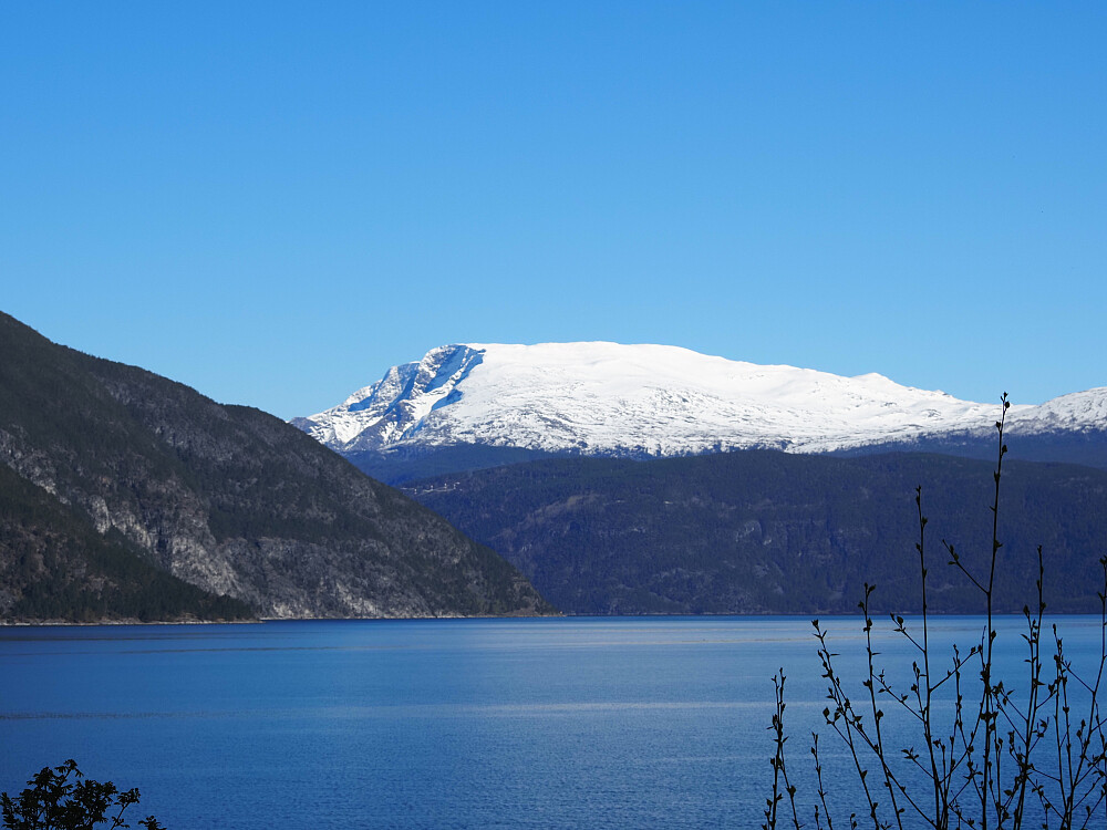 Bleia sett frå fjorden.