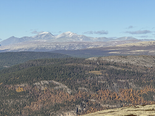 Mot Rondslottet i Rondane.
