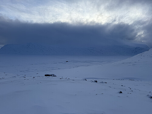 På returen ovenfor Bessvatnet.