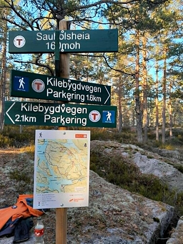 Stiskillet, med høyeste punkt ca 100 meter i bakkant