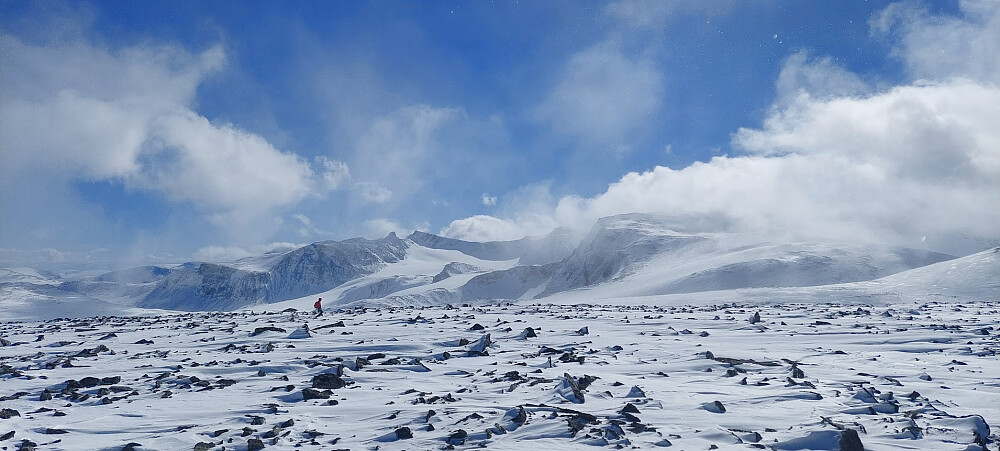 Veotinder sett frå Skauthøe.