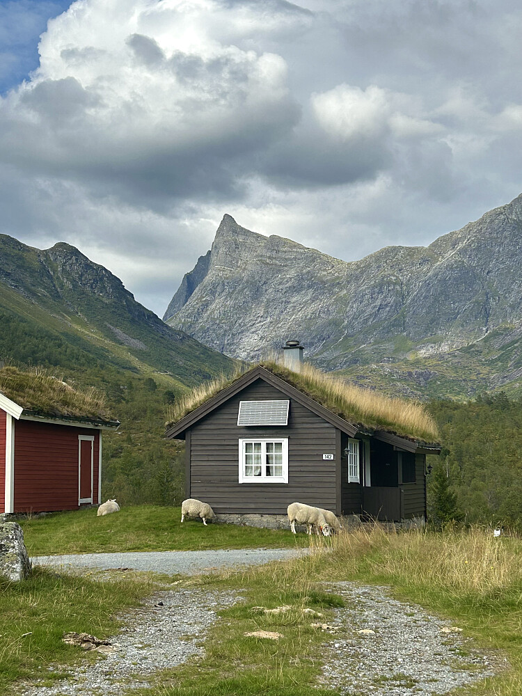 Bildet tatt på returen. Hornindalsrokken ruver