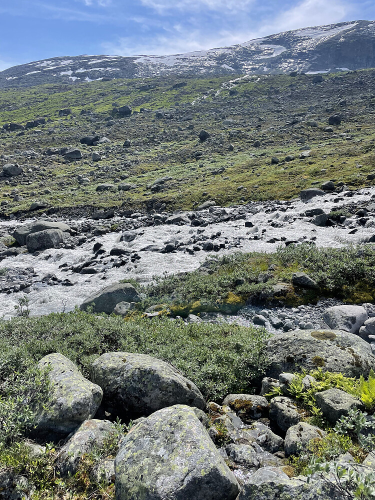 Maradøla. Krysset omtrent her.