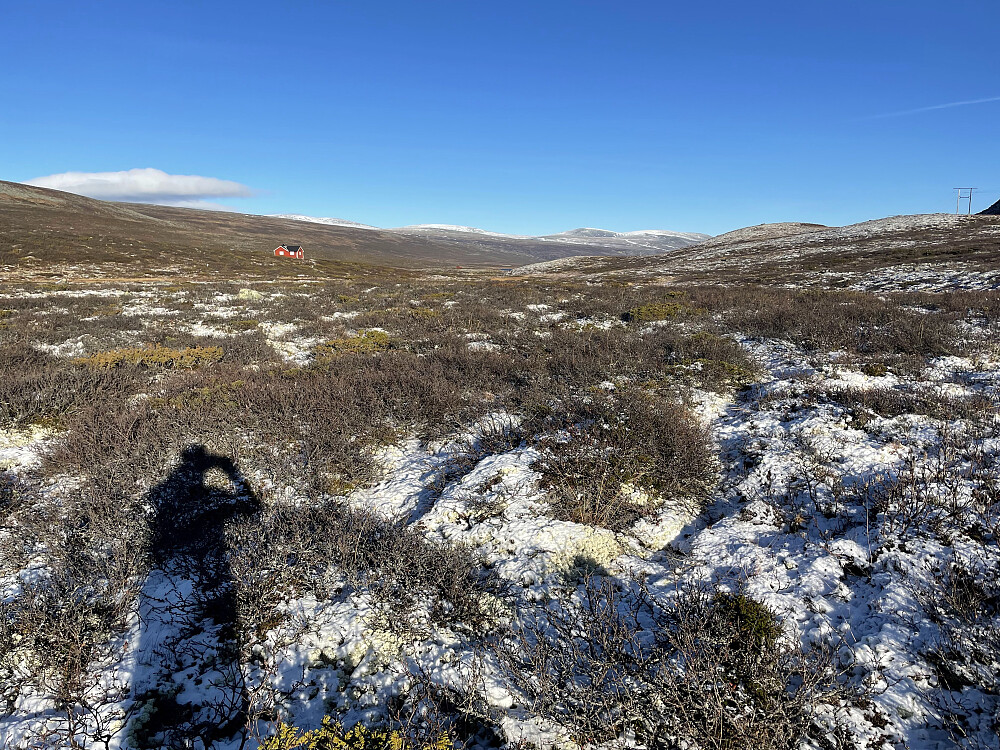 Utsikt østover mot Honnsjøen.