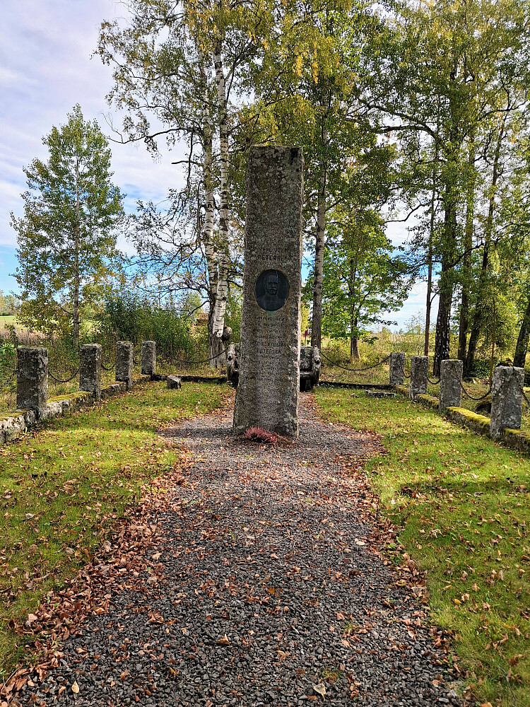 Det private gravstedet ved Hegsvold