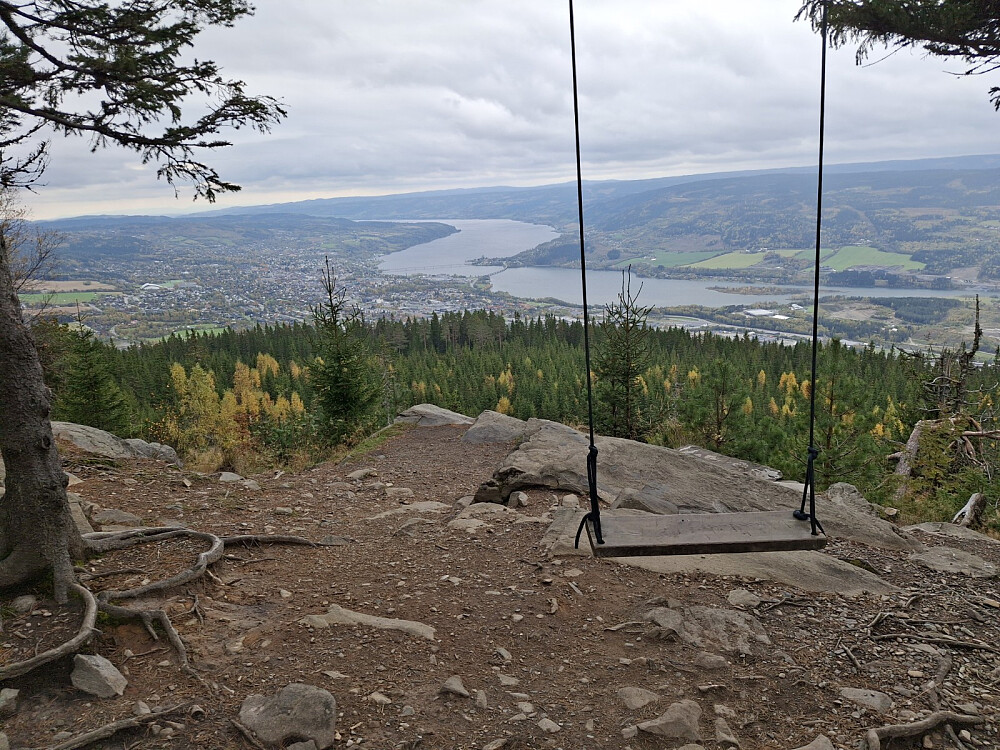 På Balbergkampen utsikt