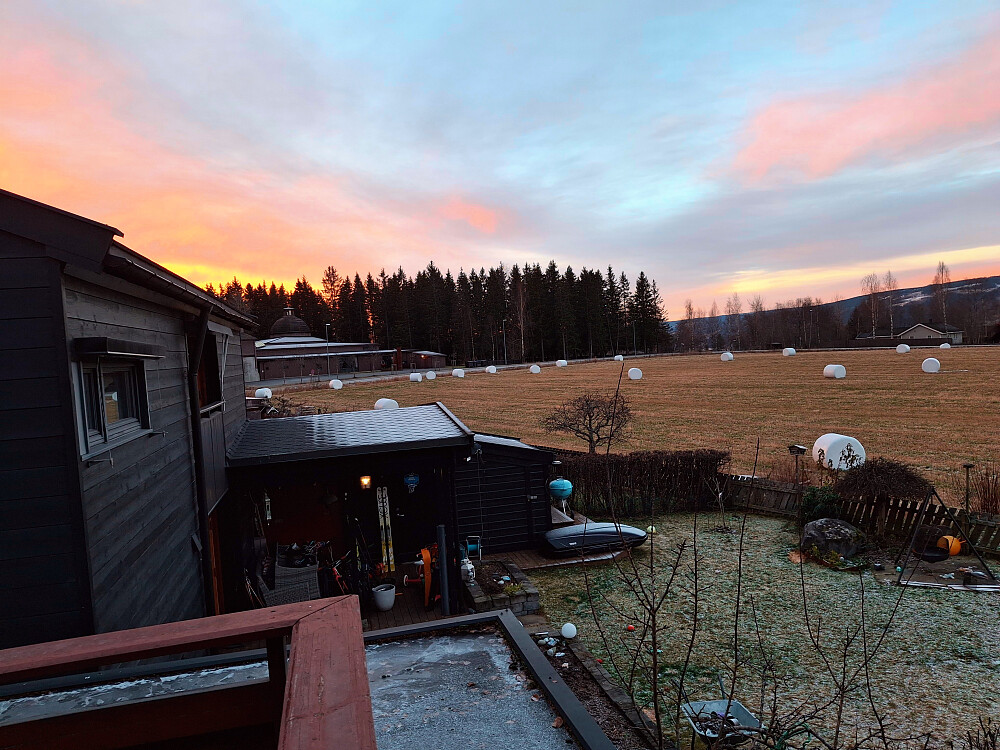 Soloppgang i Blestervegen