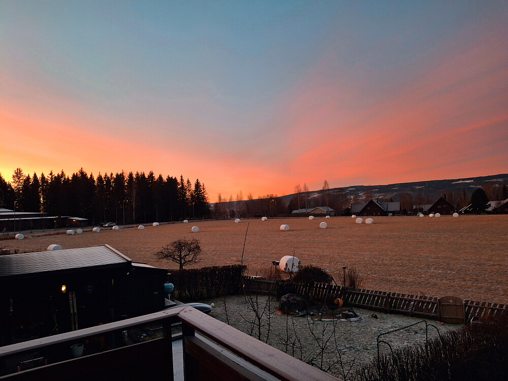 Soloppgang i Blestervegen