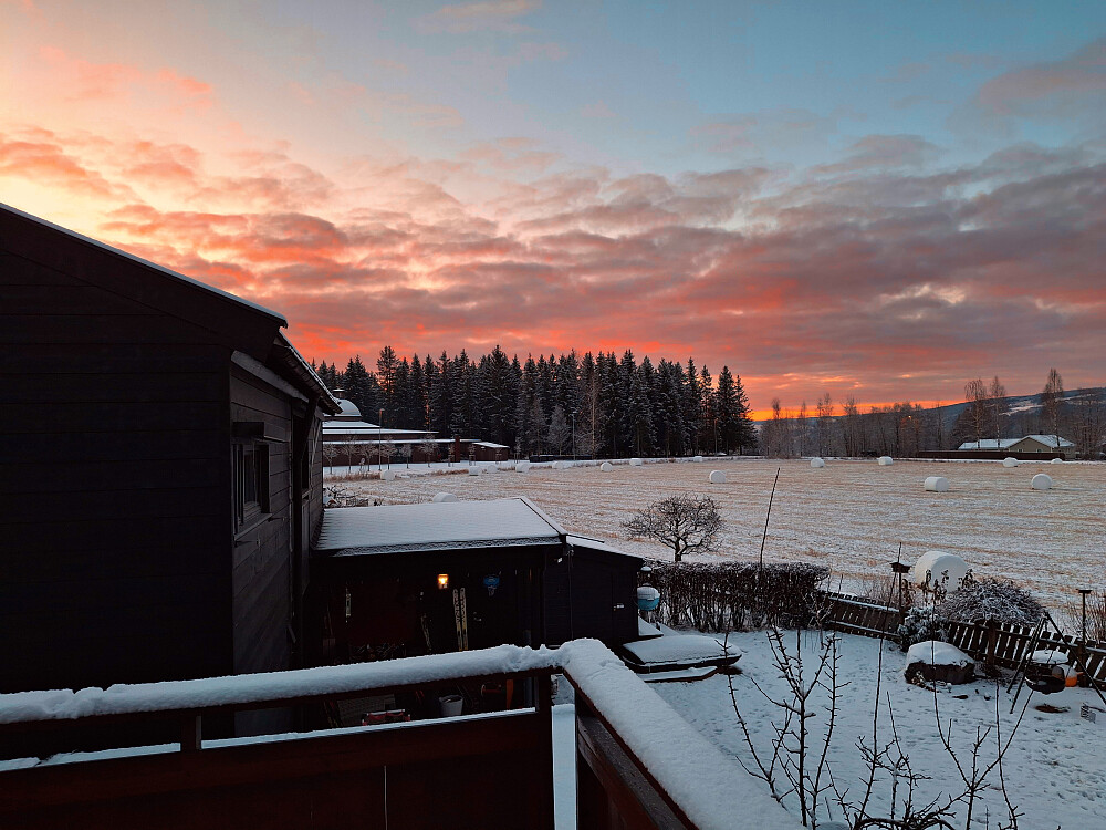 Soloppgang i Blestervegen