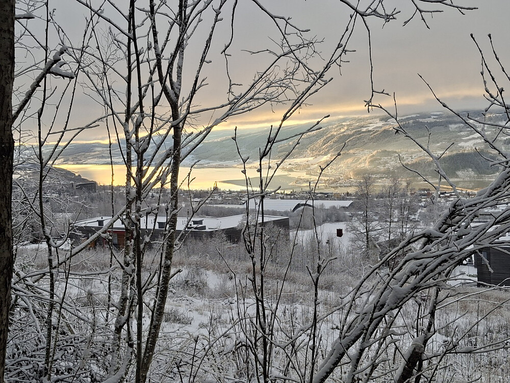 Fra råket på øversida av Ersgård