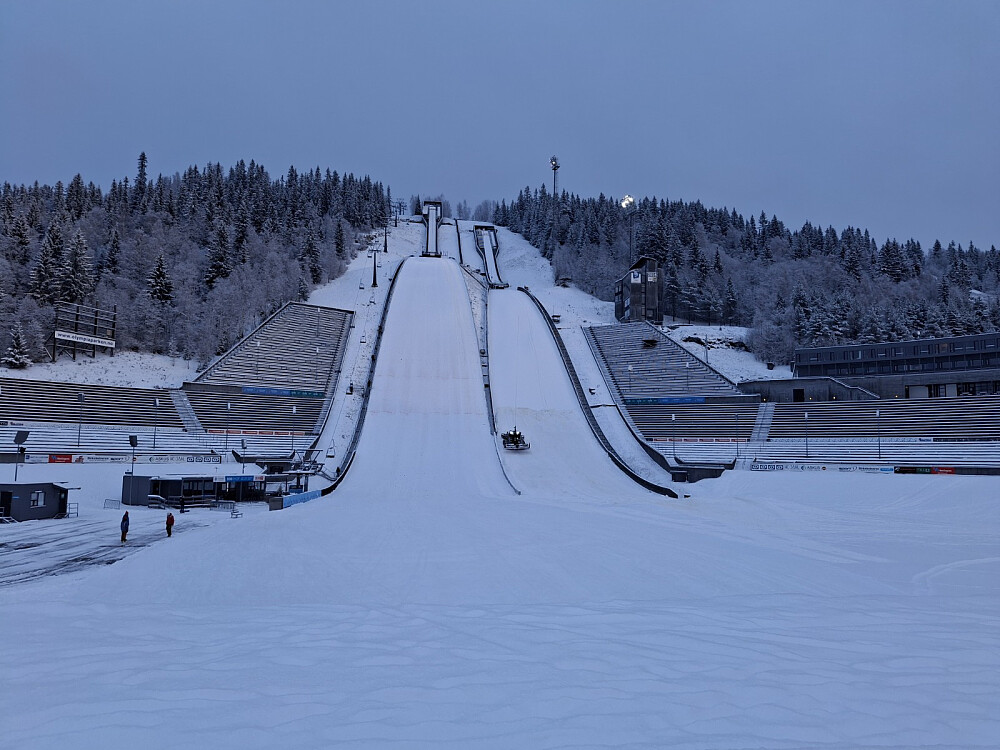 Det preppes i Lysgårdsbakken
