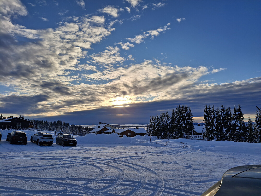 På Nordseter , klar for skitur