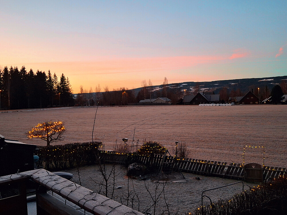 Morgenstemning i Blestervegen