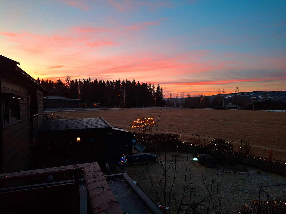 Soloppgang i Blestervegen