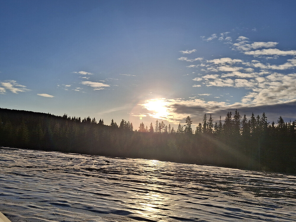 Fra parkeringa ved Kanalen