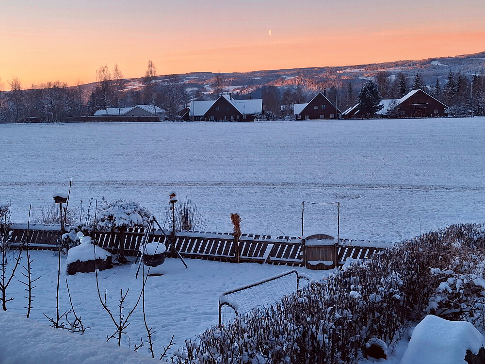 Morgenstemning i Blestervegen