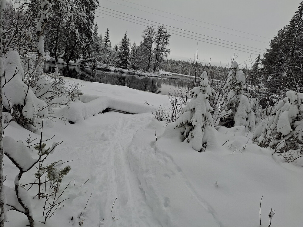 Mesnaelva ved Birkebeinerløypa