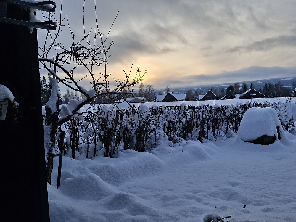 Flott også hjemme etter skituren