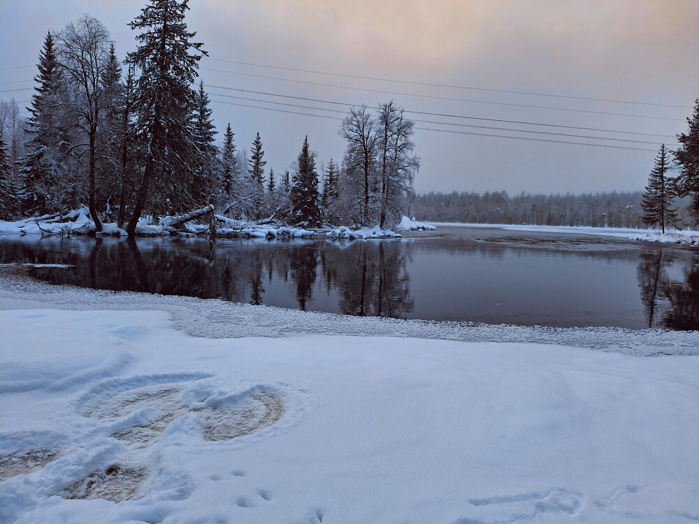 Mesnaelva ved Birkebeinerløypa