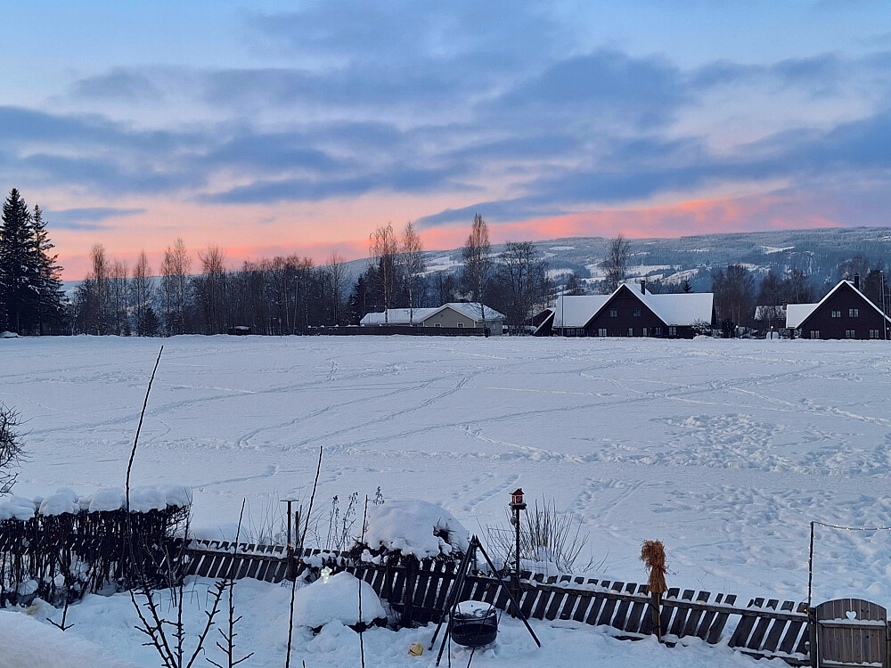 Nydelig morgen i Blestervegen