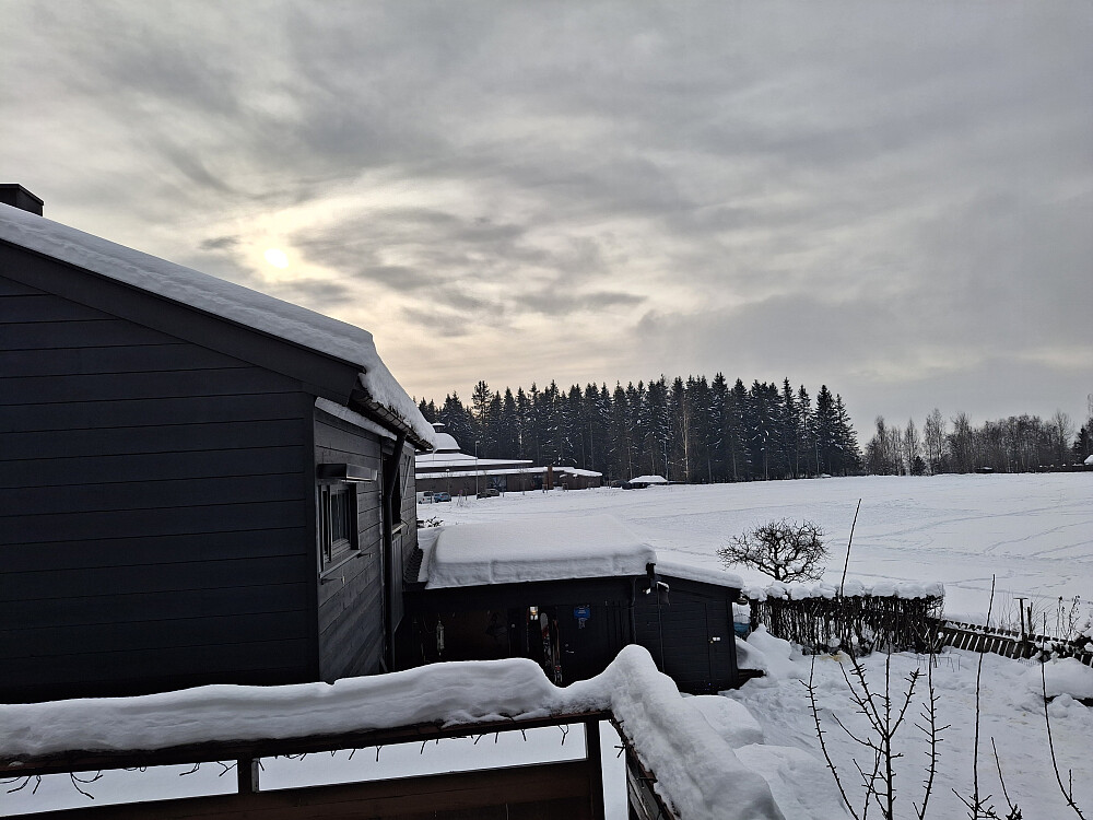 I Blestervegen før jeg dro ut på t,ur