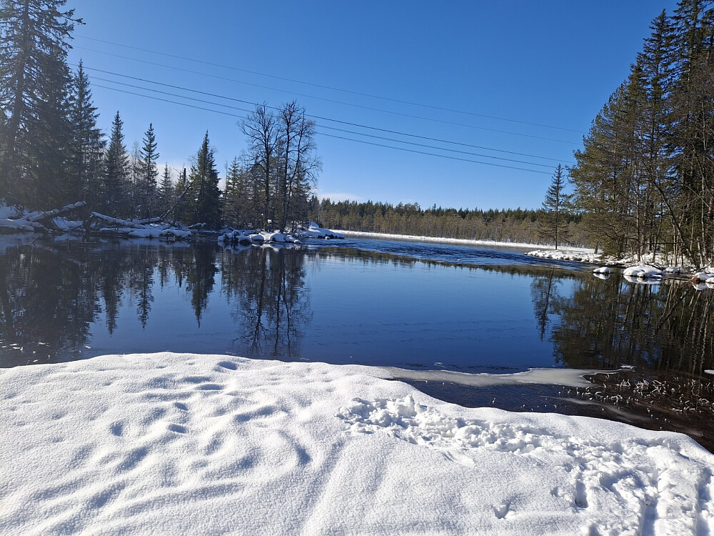 Mesnaelva ved Birkebeinerløypa
